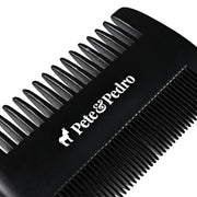 mens hair beard mustache comb