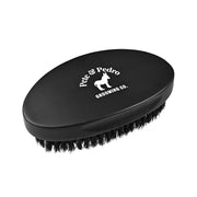 mens military style beard hair brush